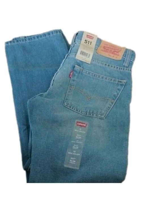 Levi's Other - Levi's Big Boys 511 Slim Stretch Denim Blue Jeans, Dallas, size 12 Regular 26x26